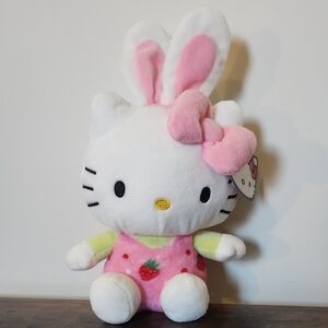 Hello Kitty White and Pink Stuffed Animal Collection